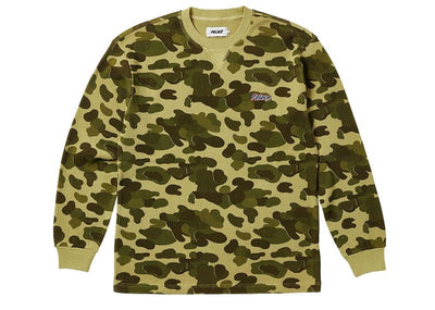 Palace streetwear Palace Waffle Longsleeve Duck Camo