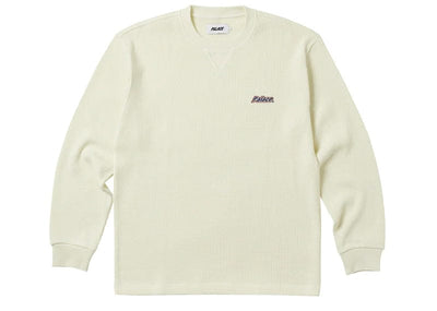 Palace streetwear Palace Waffle Longsleeve Soft White