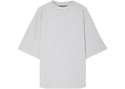Palm Angels streetwear Palm Angels Mock Neck Logo T-Shirt Grey/White
