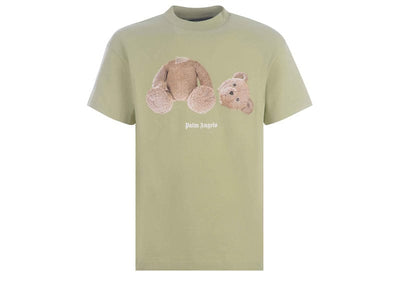 Palm Angels Streetwear Palm Angels PA Bear Classic T-Shirt Mint Brown