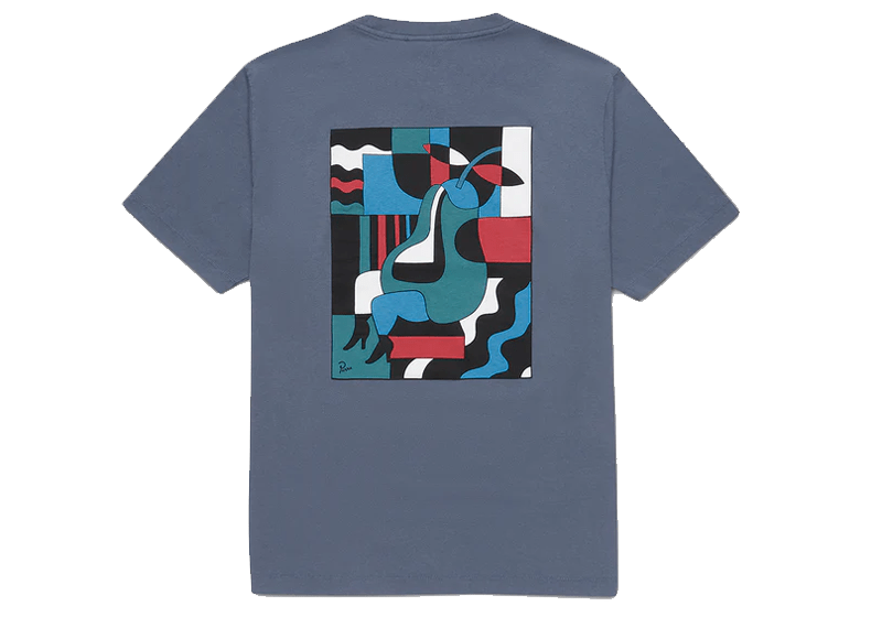 Parra Sitting Pear T-Shirt Blue – Court Order