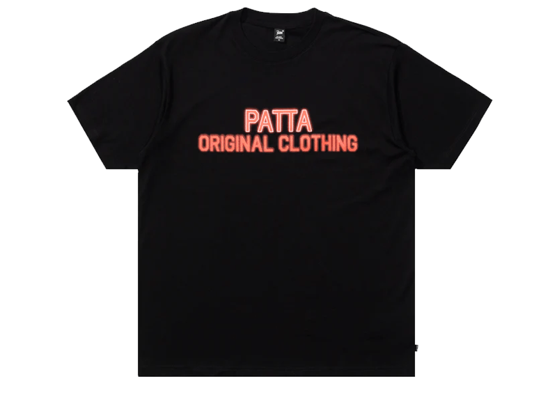PATTA Streetwear Patta Neon T-Shirt Black