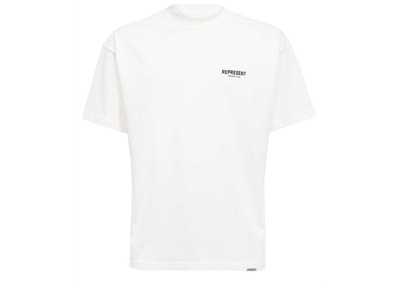 Represent Owner's Club T-Shirt Flat White/Black – Court Order