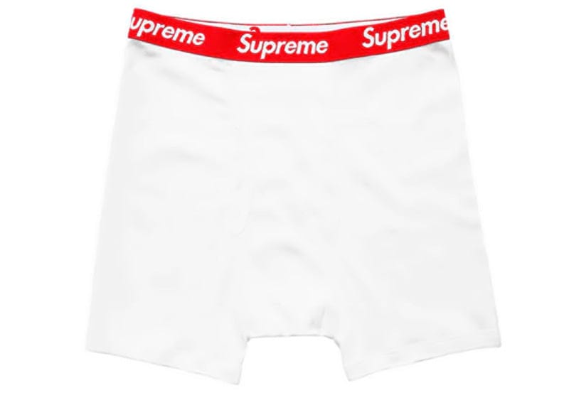 Supreme Streetwear Supreme Hanes Boxer Briefs (Single) White