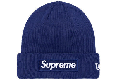 Supreme Streetwear Supreme New Era Box Logo Beanie (FW21) Washed Navy