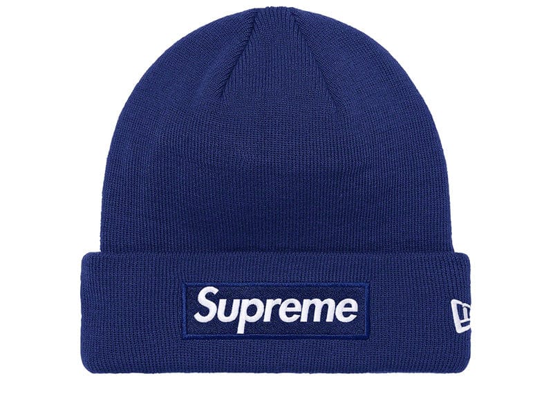 Supreme Streetwear Supreme New Era Box Logo Beanie (FW21) Washed Navy