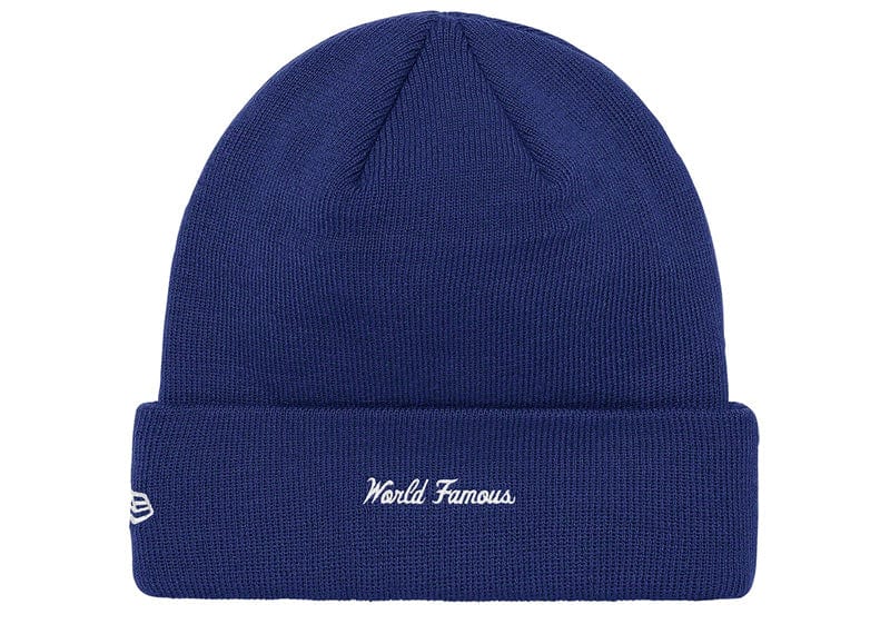 Supreme Streetwear Supreme New Era Box Logo Beanie (FW21) Washed Navy