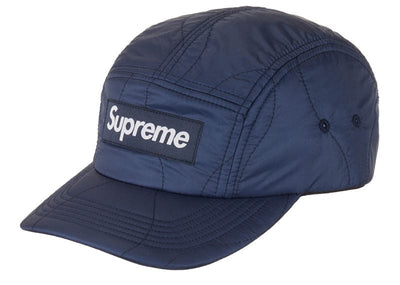 Supreme Streetwear Supreme Quilted Liner Camp Cap Blue