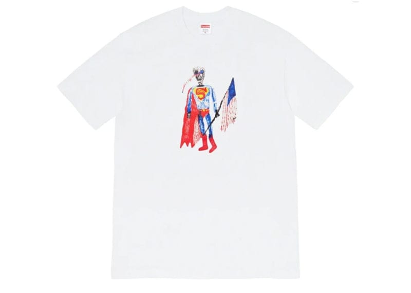 Supreme Streetwear Supreme Skeleton Tee White