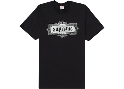Supreme streetwear Supreme Top Shotta Tee Black