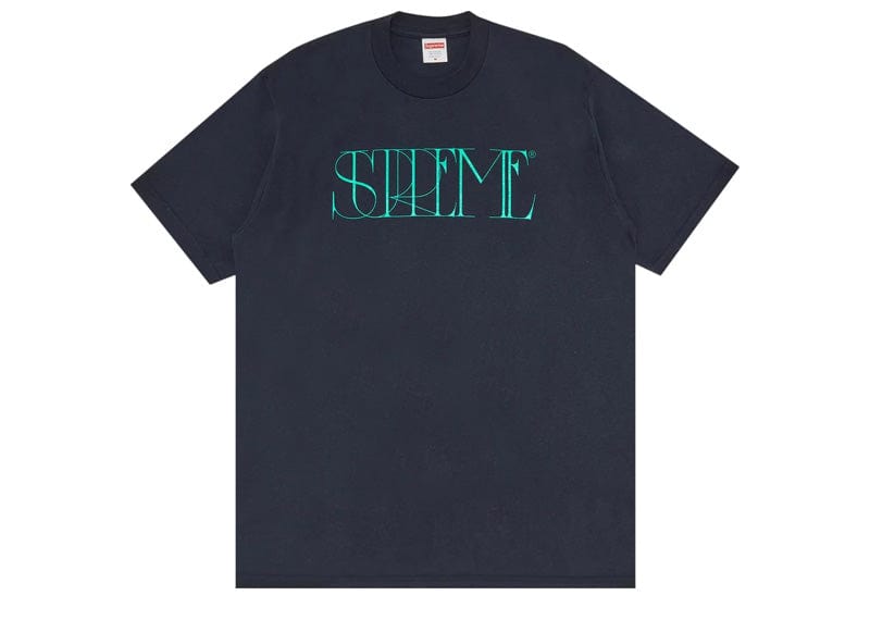 Supreme Streetwear Supreme Trademark Tee Navy
