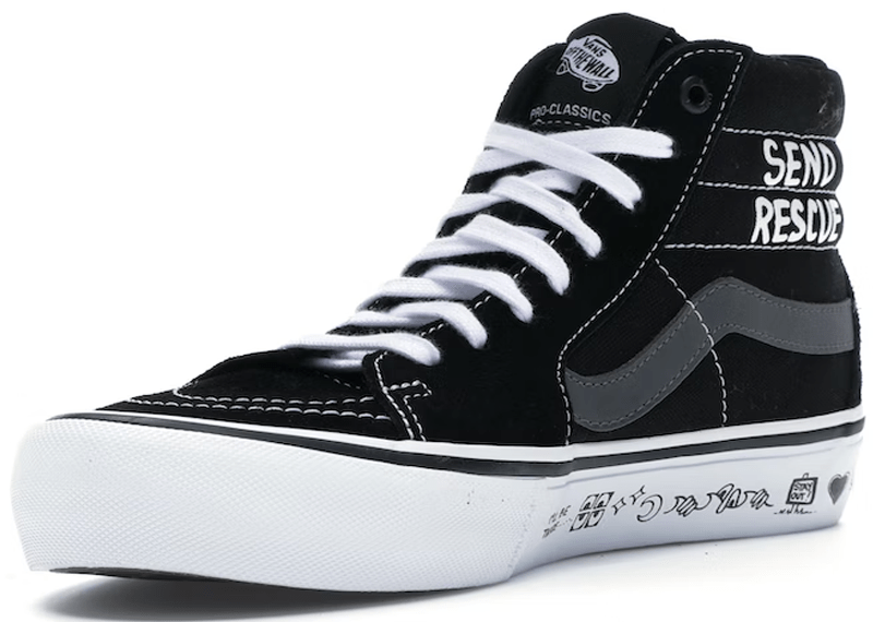 Vans Sk8 Hi Cult Cruel World Send Rescue Court Order