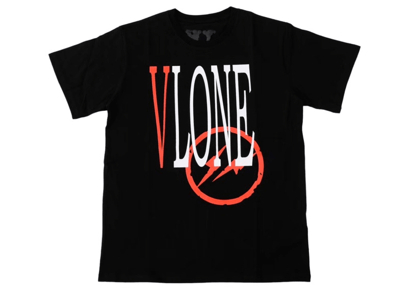 VLONE Streetwear Vlone x Fragment Staple Tee Black/Red