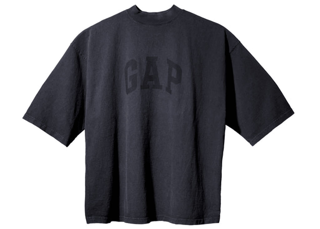 YEEZY × GAP ENGINEERED BY BALENCIAGA Yeezy Gap Engineered by Balenciaga Dove 3/4 Sleeve Tee Dark Black